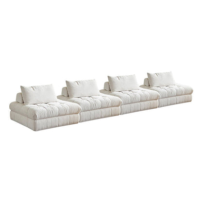 Block Modular Gray Sectional-White-4 Seater 173.2"