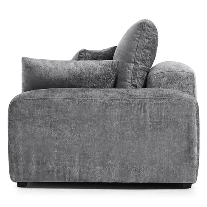 The Empress Gray Sofa-Gray