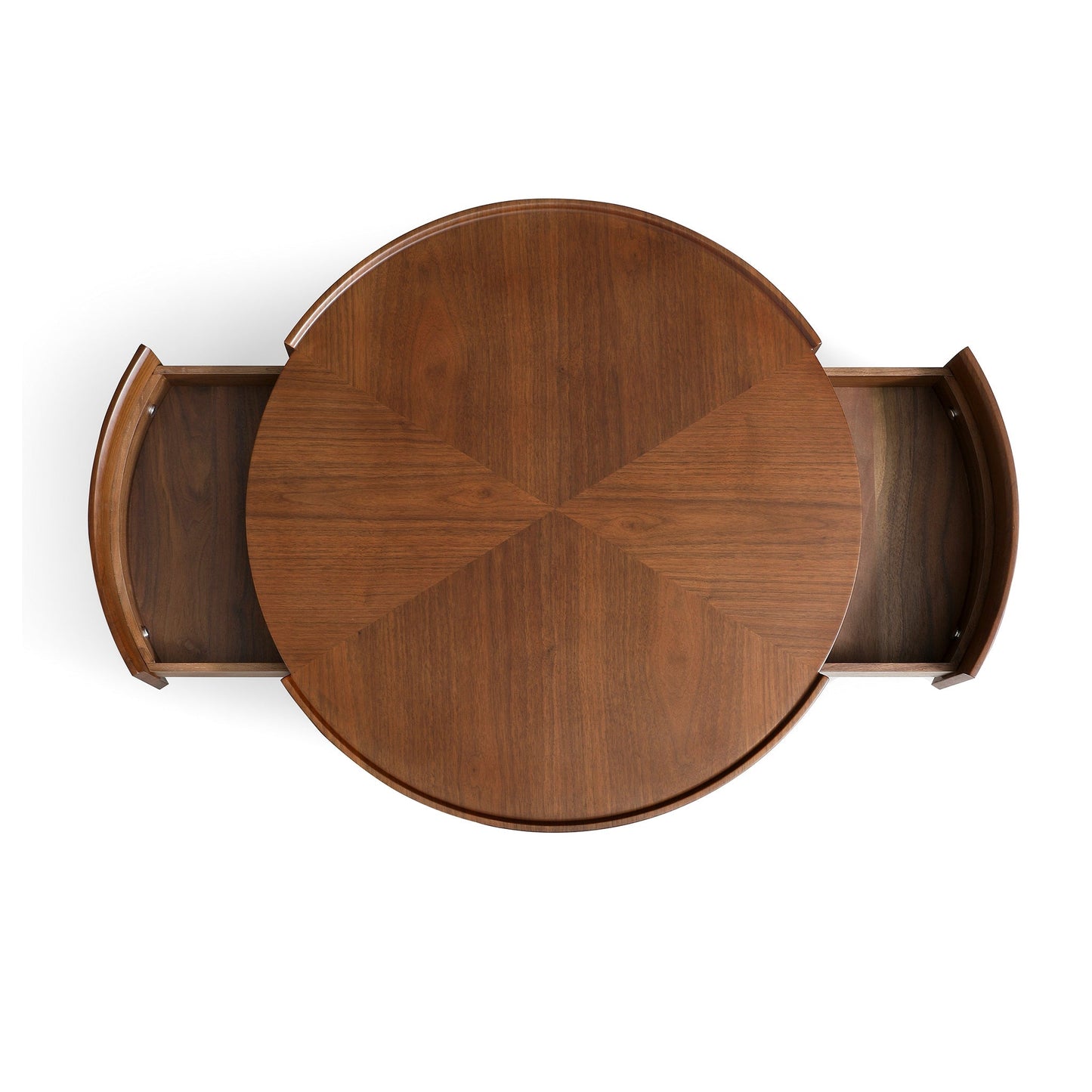 Caleb Round Coffee Table-35.4″