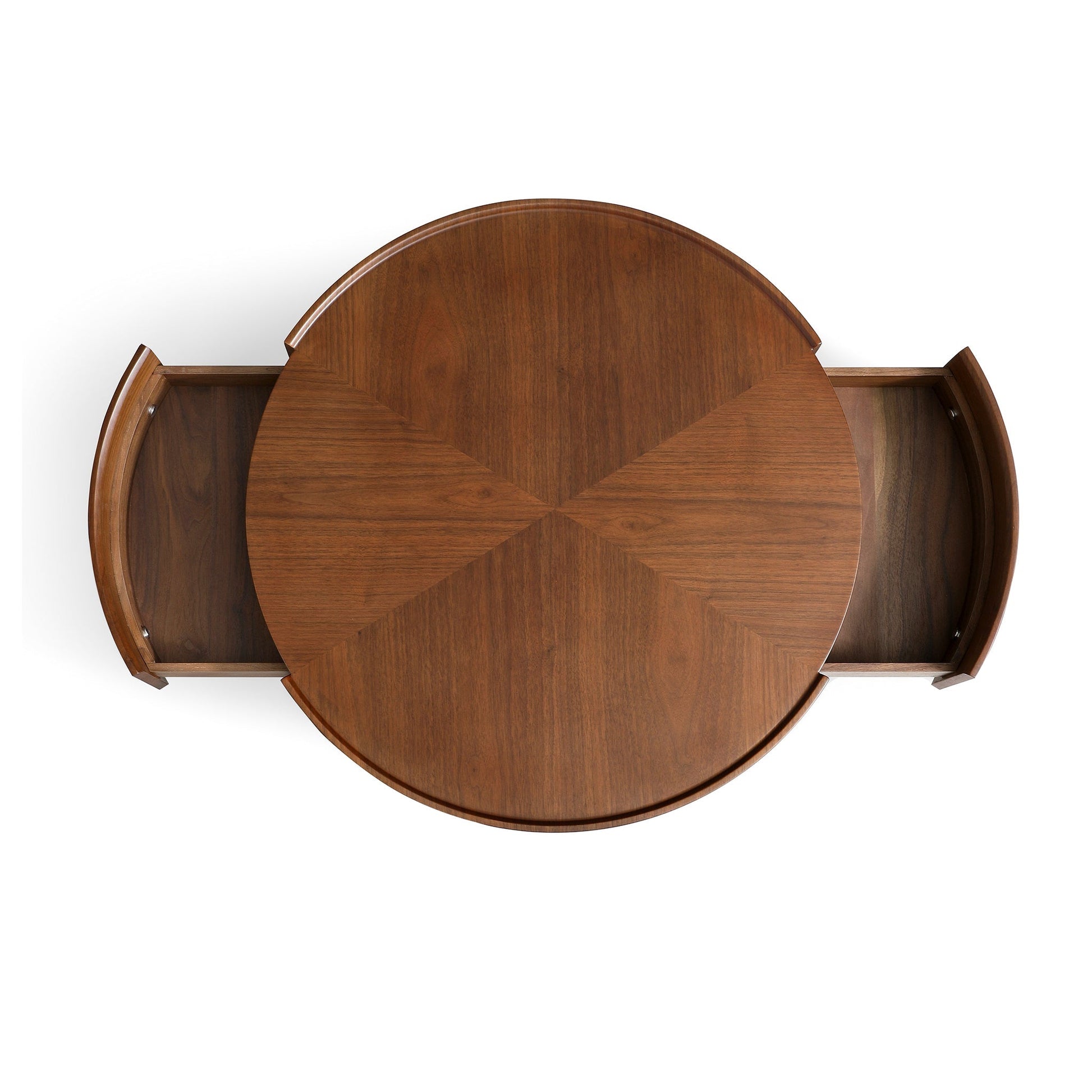 Caleb Round Coffee Table-35.4″
