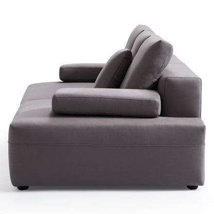Composition Wabi Sabi Gray Sofa-Gray
