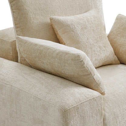The Empress Camel Armchair-Beige