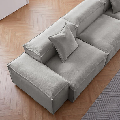 Freedom Modular Khaki Sofa-Gray