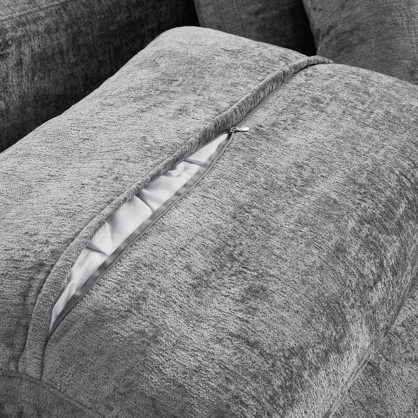 The Empress Beige Sofa-Gray