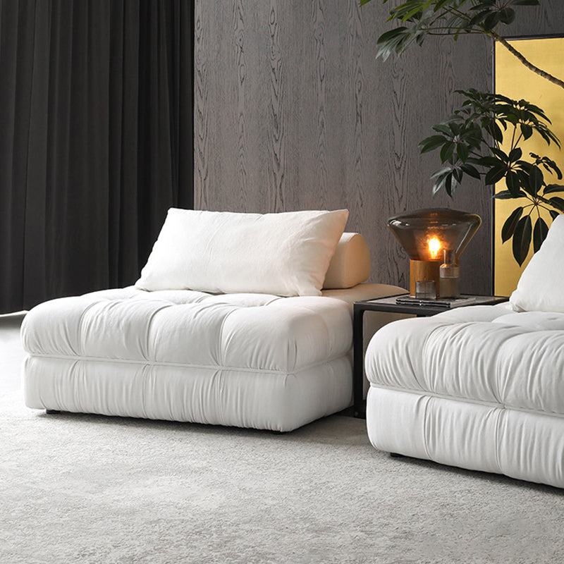 Block Modular Gray Sectional-White