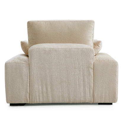 The Empress Camel Armchair-Beige