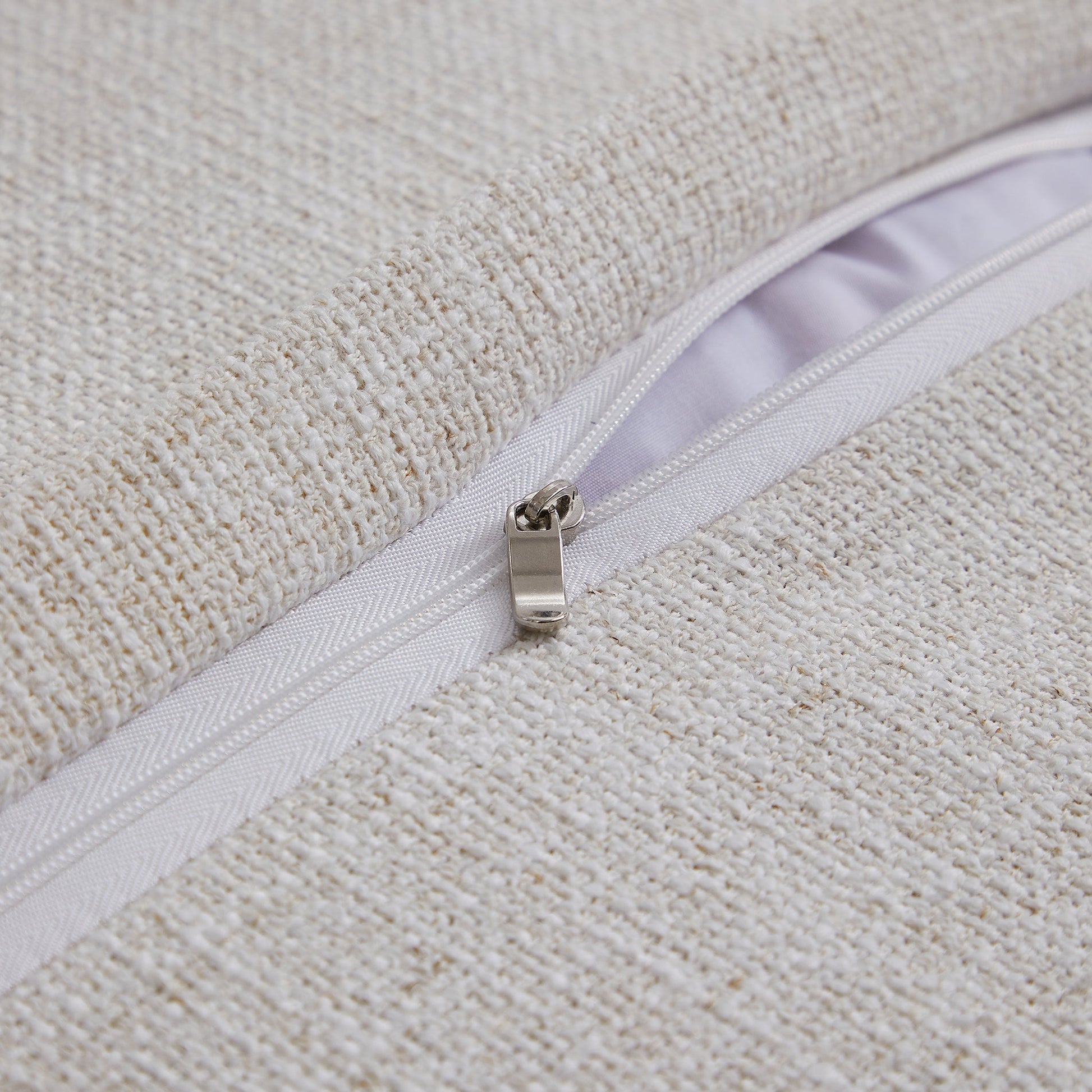 Serrat Beige Performance Fabric Sofa-Beige
