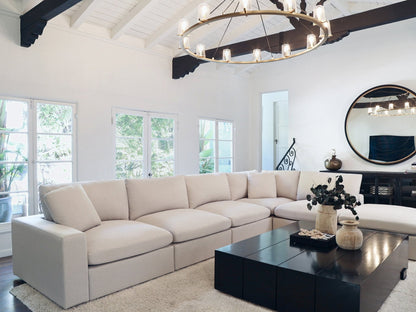 4-Seat Modular Chaise Sectional