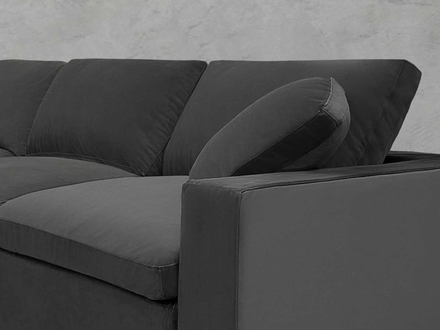 4-Seat Modular Chaise Sectional