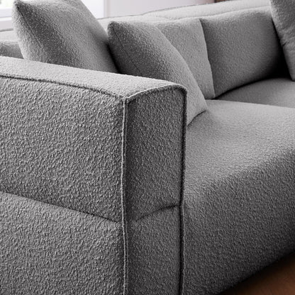 Nordic Modern Gray Sofa-Gray