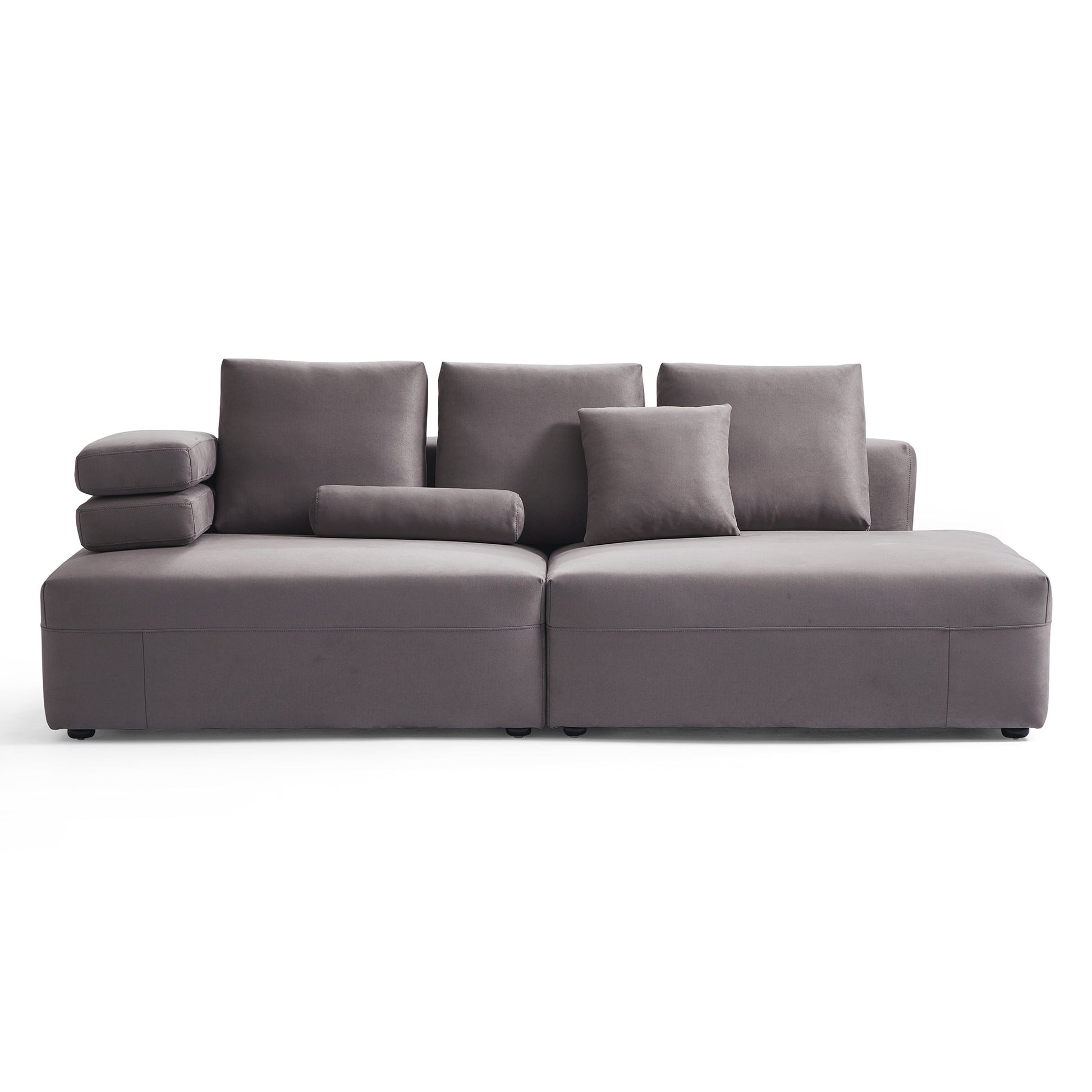 Composition Wabi Sabi Gray Sofa-Gray