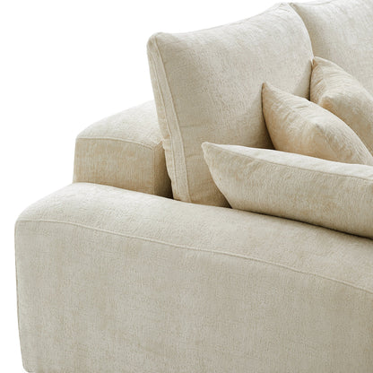 The Empress Beige Sofa Set-Beige