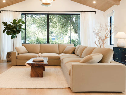 4-Seat Modular Chaise Sectional