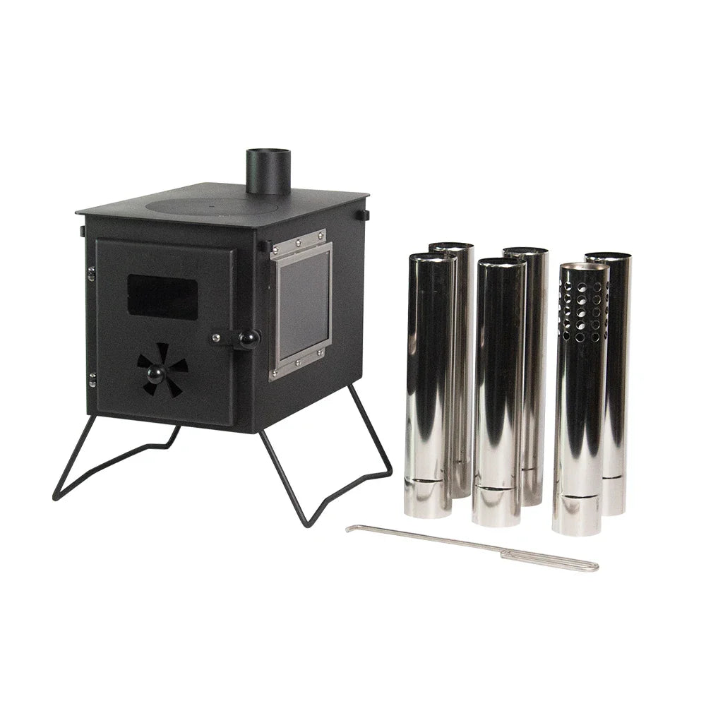 Wood Burning Stove Camping Kitchen Tent Cooking Stove