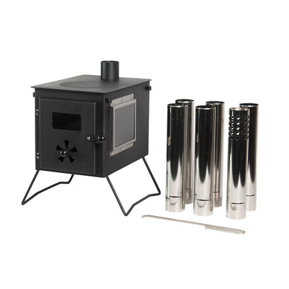 Wood Burning Stove Camping Kitchen Tent Cooking Stove