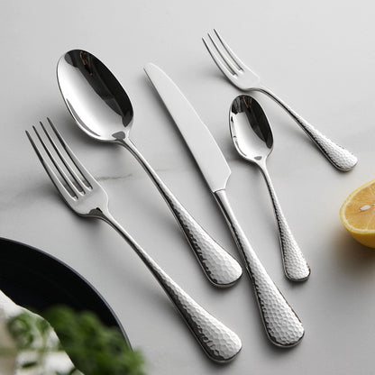 Steak Cutlery Knife, Fork And Spoon Three-Piece Set High-End Light Luxury Steak Table Knife Western Food Knife And Fork Set