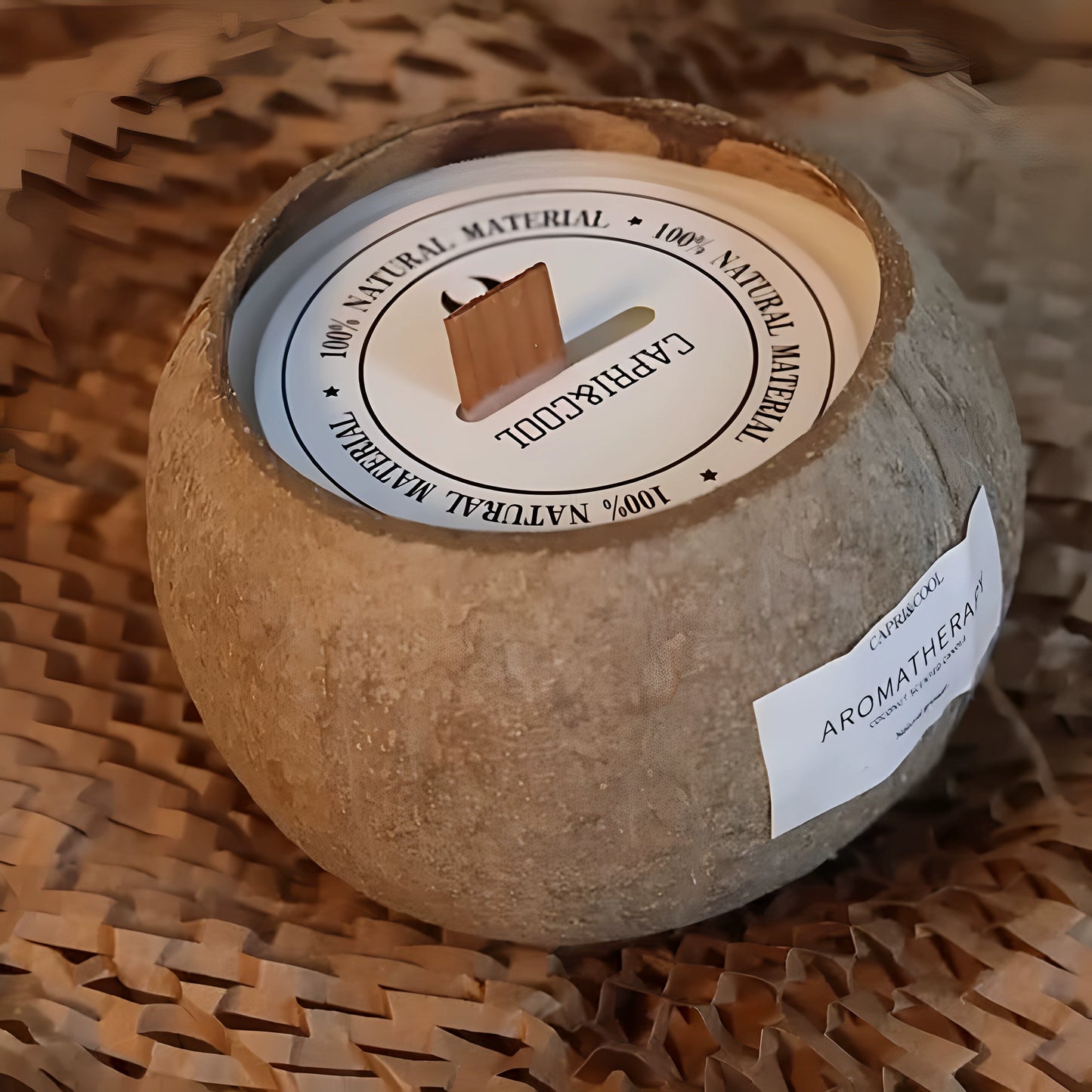 Coconut Shell Aromatherapy Candle Is A Niche High-End Birthday Gift For Girls And Best Friends As A Souvenir Gift