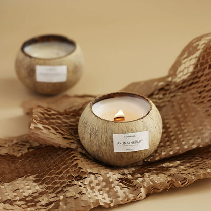 Coconut Shell Aromatherapy Candle Is A Niche High-End Birthday Gift For Girls And Best Friends As A Souvenir Gift