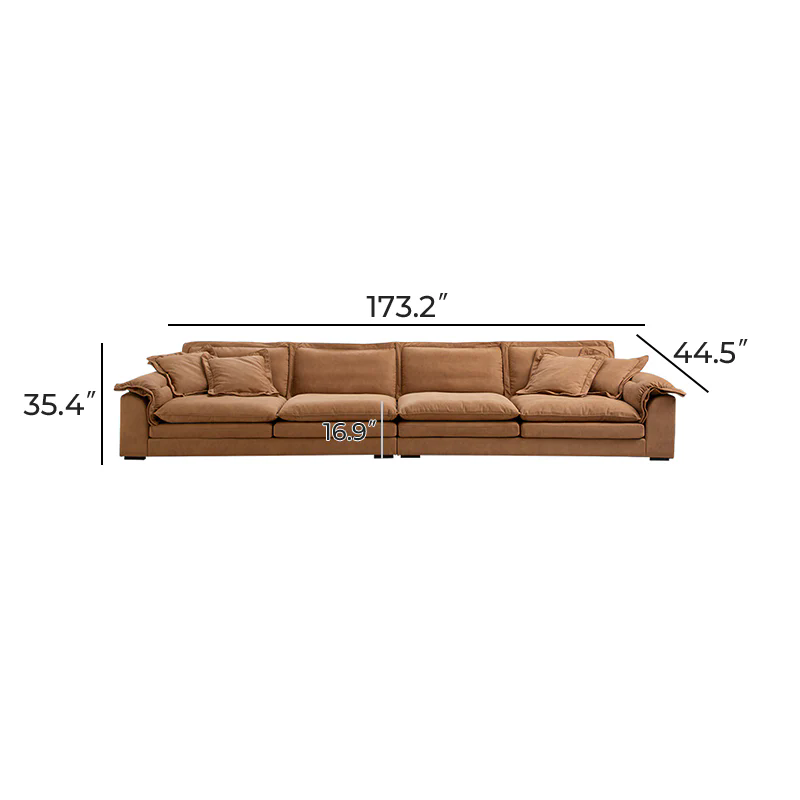 Sandwich Sofa Camel