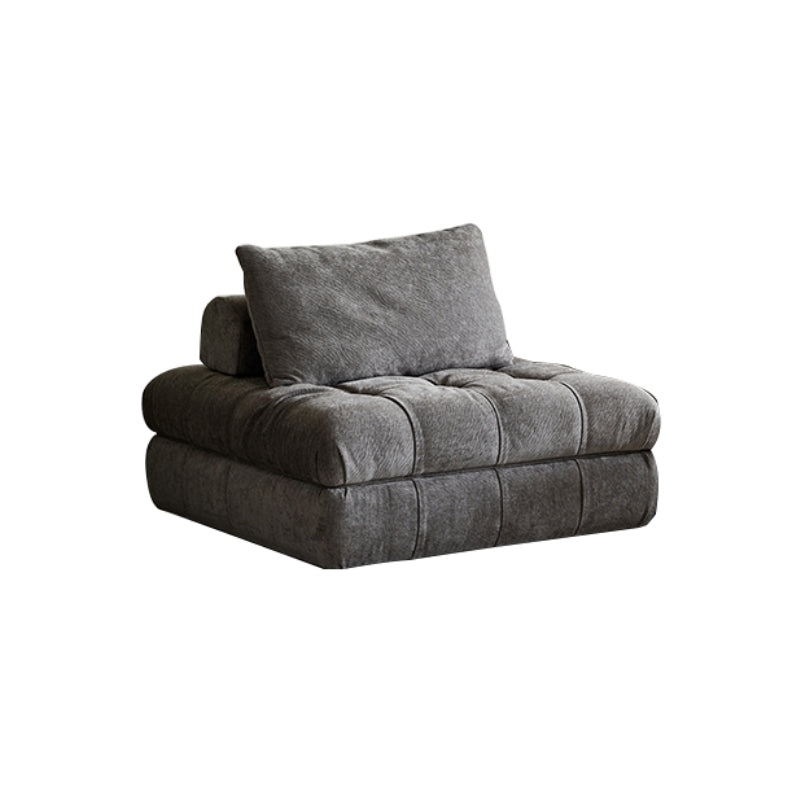 Block Modular Gray Sectional-Gray-1 Seater 43.3"