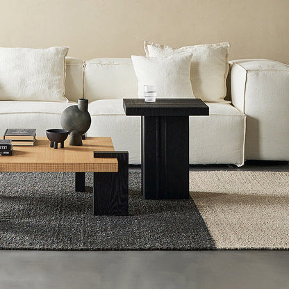 Modrest Solid Wood Square Coffee Table