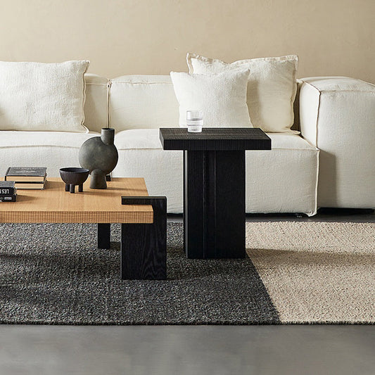 Modrest Solid Wood Square Coffee Table