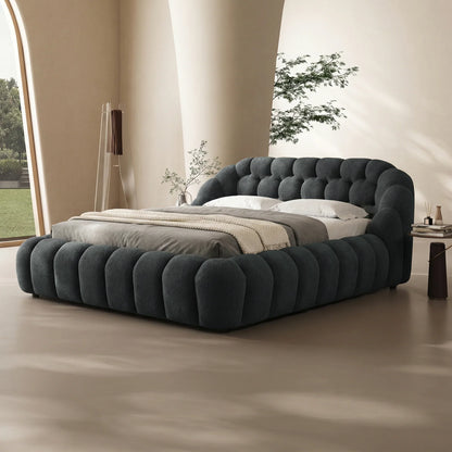 Carlin Tufted Platform Bed