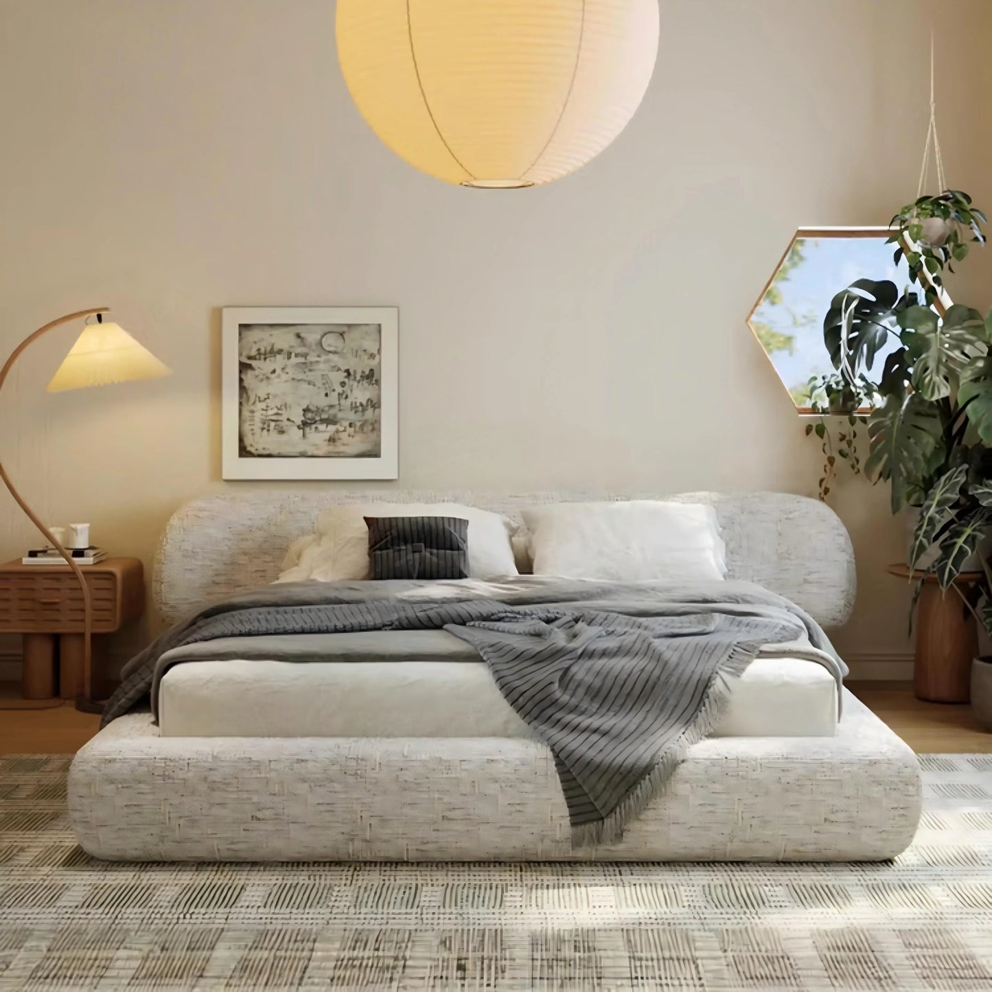 Chiffon Fabric Bed