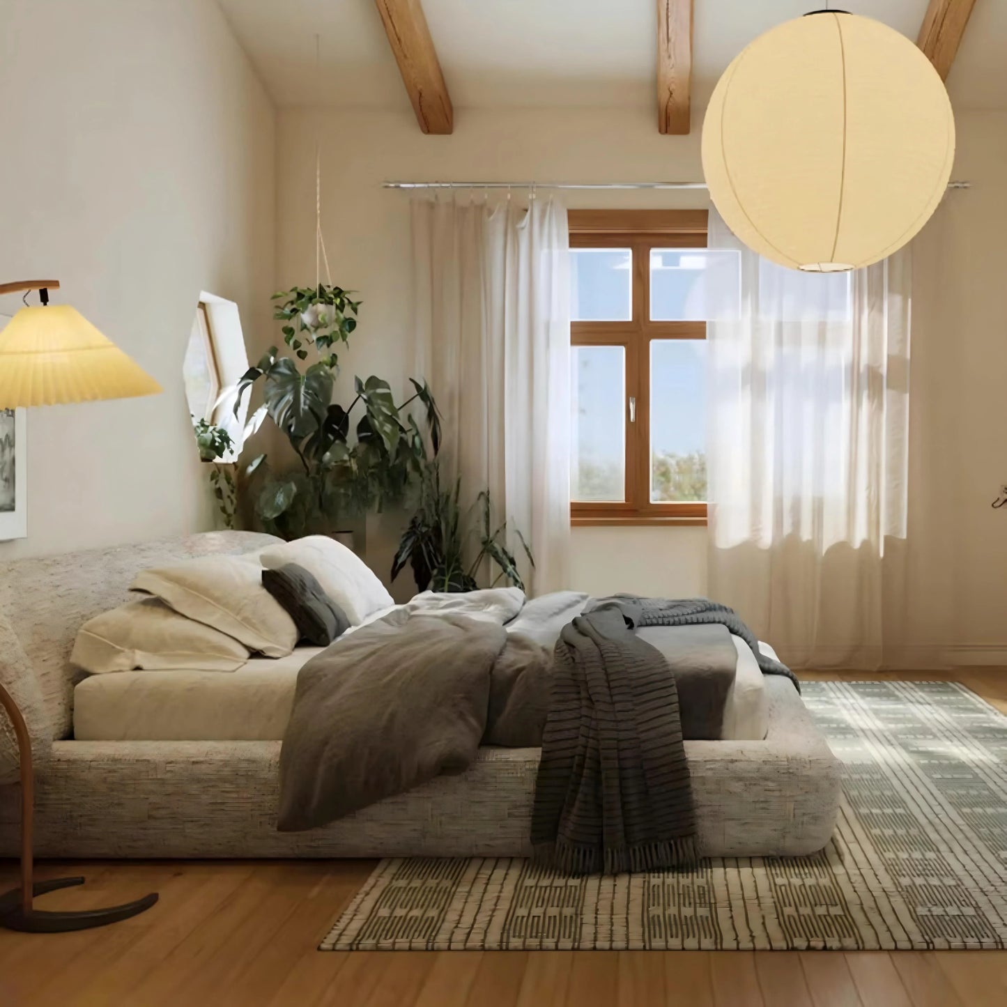 Chiffon Fabric Bed