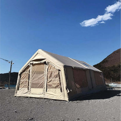 Familia AirTent 17.2 Beige Inflatable Tent House for Camping (2-10 Person)