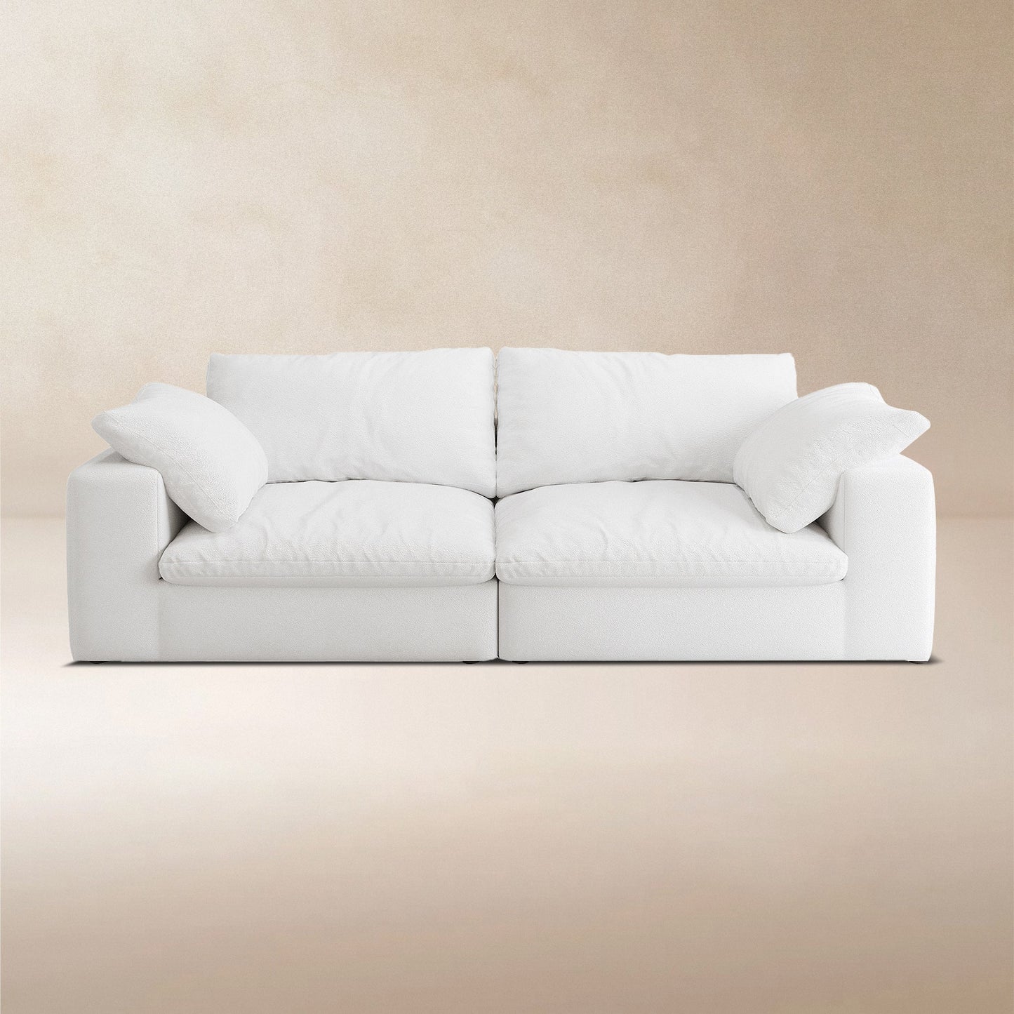 Lunna Modular Sofawhite / 80 inch