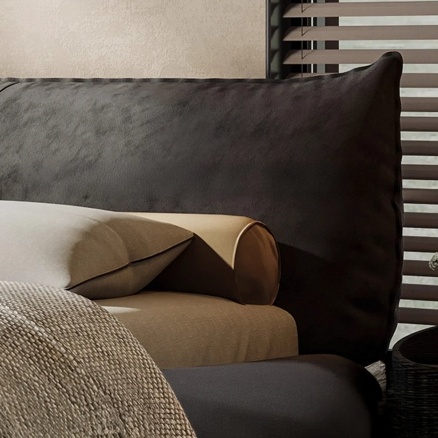 Paris Upholstered Platform Bed